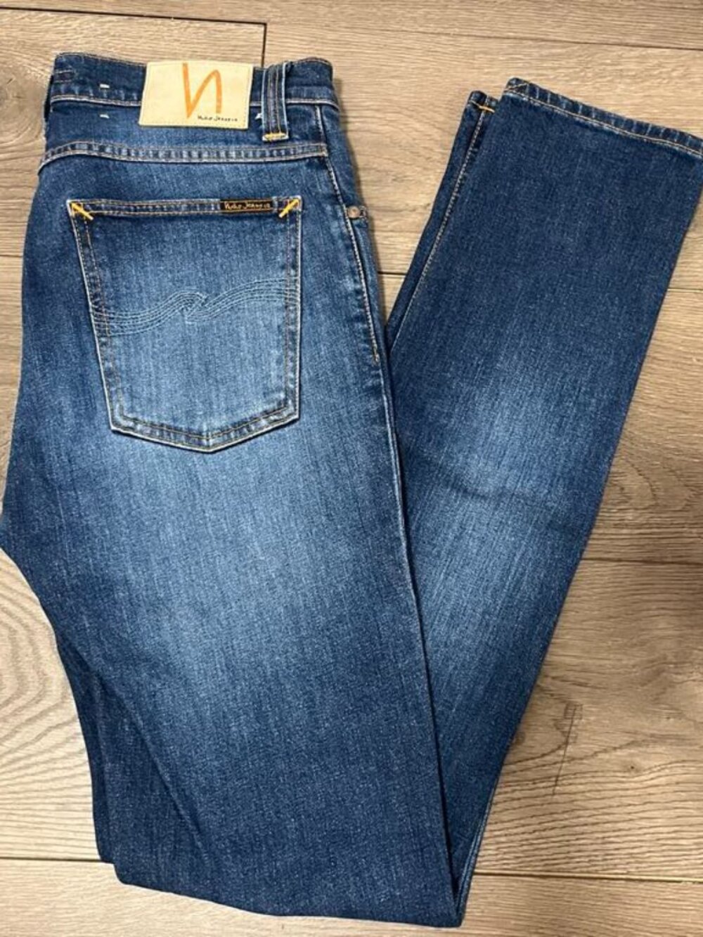 Nudie Jeans Co Men Lean Dean Endorsed Indigo W30 L32